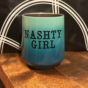 **New Item In! Nashty Girl Gradient Blue Stainless Steel Cup